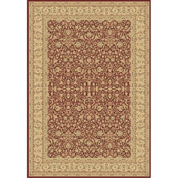 Dynamic Rugs Legacy 7.10 x 10.10 58004-300 Rug - Red LE91258004300